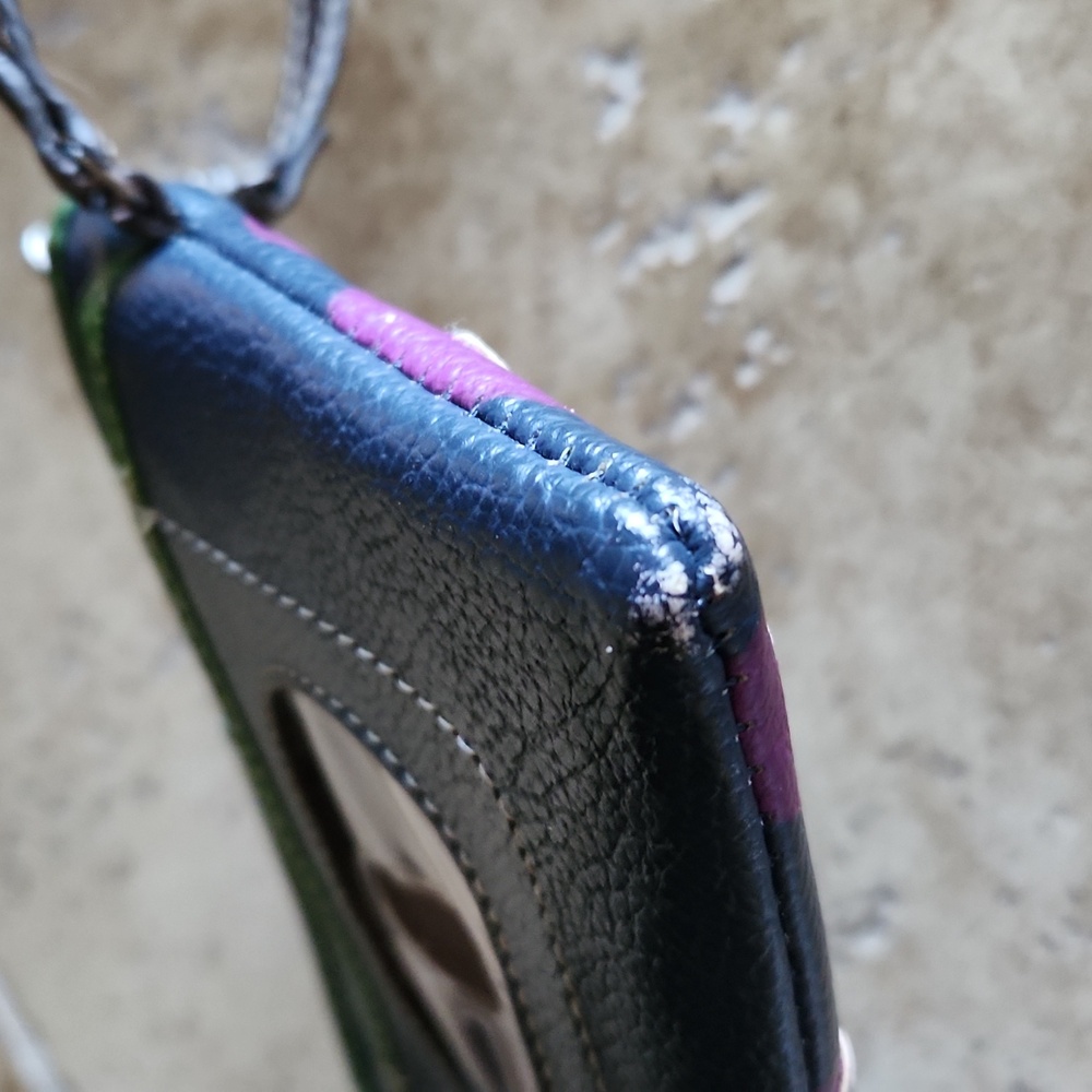 Relic blue and purple butterfly wristlet wallet - Picture 7 of 13